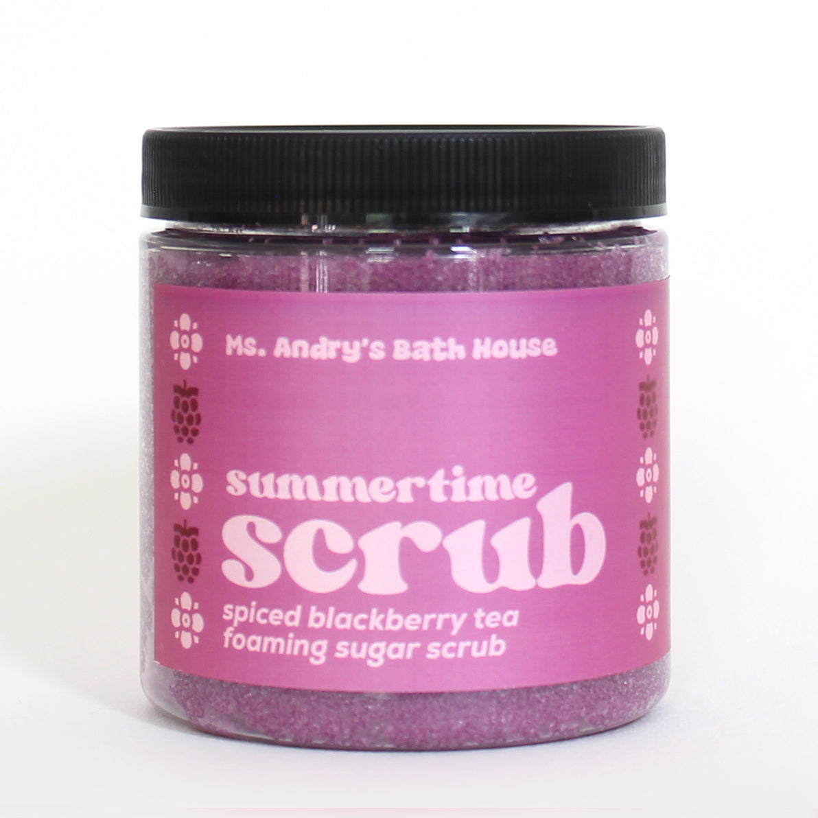 Spiced Blackberry Tea Summertime Foaming Body Scrub