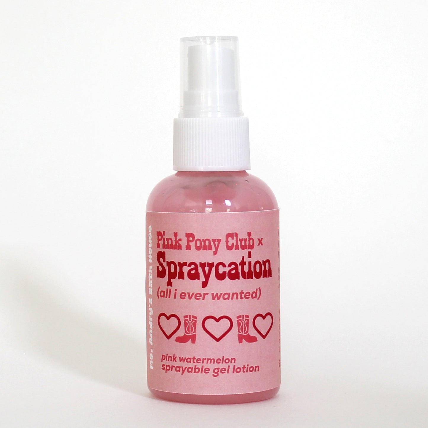 Spraycation Sprayable Gel Lotion x Pink Pony Club