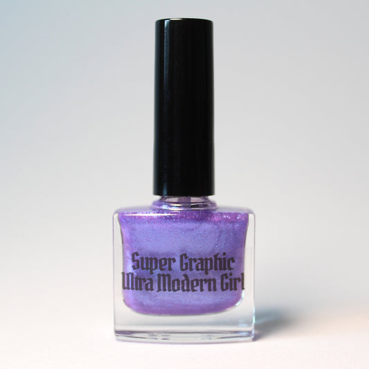 Super Graphic Ultra Modern Girl Nail Polish