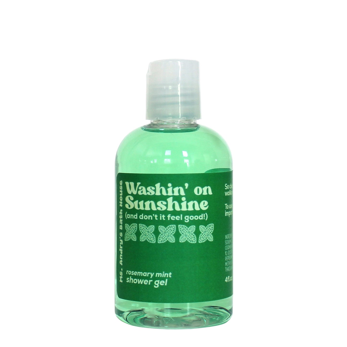 Washin' On Sunshine Shower Gel - Rosemary Mint