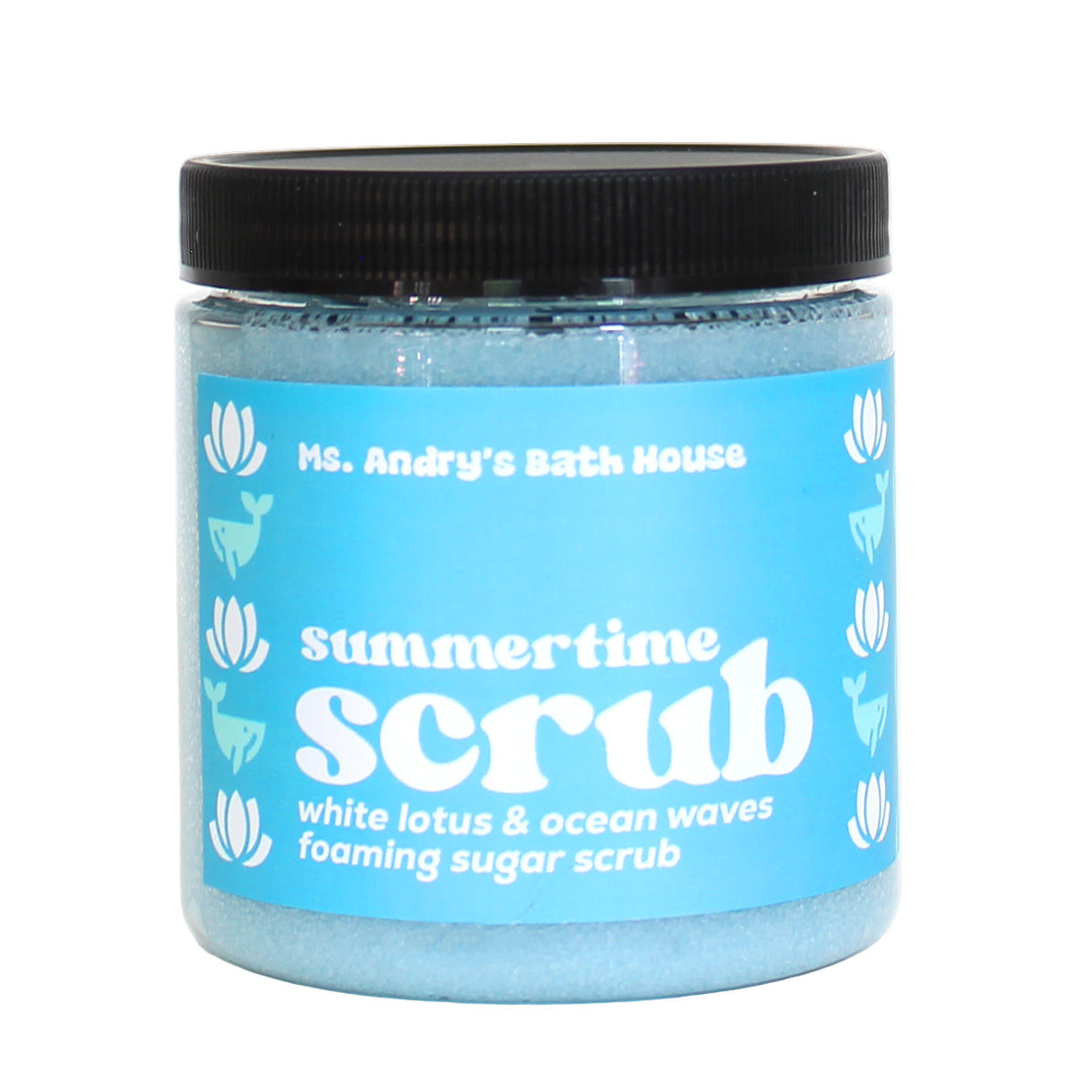 White Lotus & Ocean Waves Summertime Foaming Body Scrub