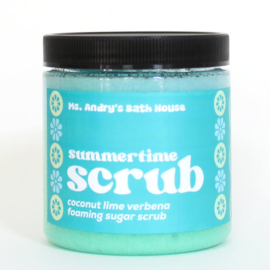 Coconut Lime Verbena Summertime Foaming Body Scrub