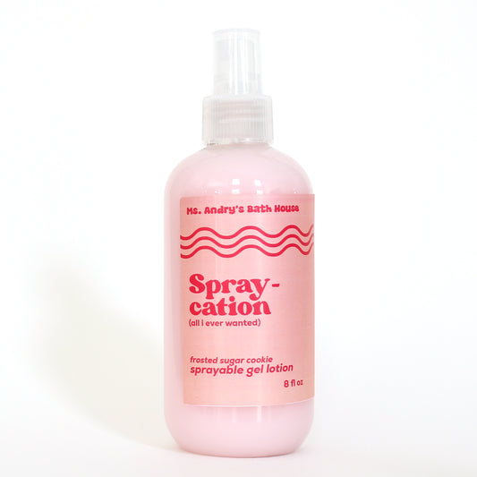 Spraycation Sprayable Gel Lotion - Frosted Sugar Cookie