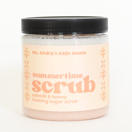 Oatmilk & Honey Summertime Foaming Body Scrub