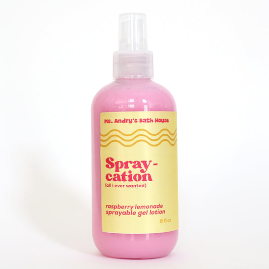 Spraycation Sprayable Gel Lotion - Raspberry Lemonade