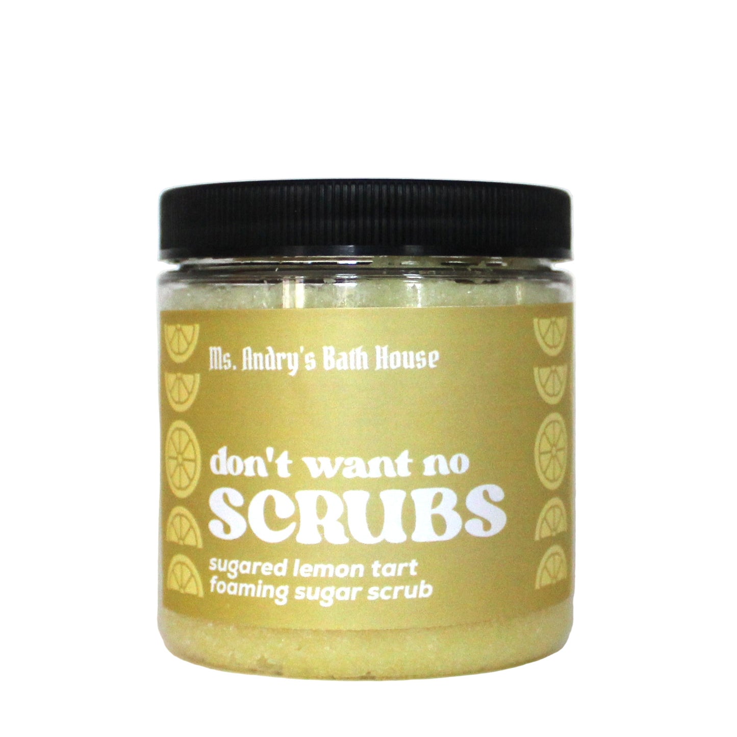 Sugared Lemon Tart - Don't Want No Scrubs - Foaming Sugar Scrub