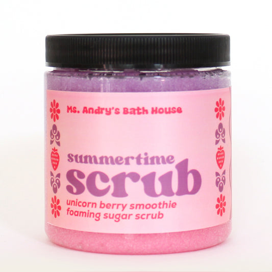 Unicorn Berry Smoothie Summertime Foaming Body Scrub