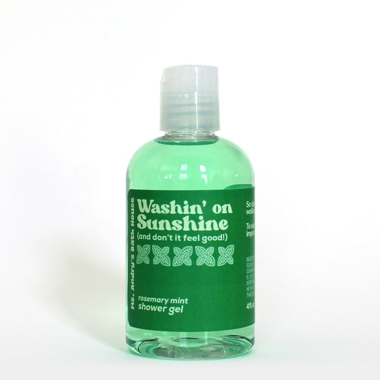 Washin' On Sunshine Shower Gel - Rosemary Mint